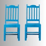 Azure Crest Solid Wood Dining Chair Set (Set of 2) - Image 4