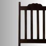 Wooden Dining Chair (Walnut) – Set of Two - Image 2