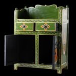 Shri Wooden Cabinet for Storage (Handpainted) - Image 4