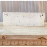 Pushpika Hand-Carved Floral Wooden Wall Hook Rack | Solid Mango Wood White Finish (30 cm) - Image 5