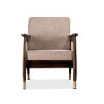 Vedanta Solid Sheesham Wood Arm Chair | High Back Wooden Lounge Chair for Living Room - Image 7