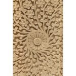 Forssa Solid Mango Wood TV Cabinet | Handcrafted Natural Finish Entertainment Unit (51.2 × 15.8 × 17.7 in) - Image 4