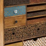 Mosaic Vault Solid Wood Chest of Drawers (10 Drawer) - Image 3