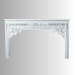 Ivory Crest Hand-Carved Solid Wood Console Table - Image 5