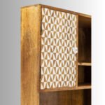 Soleil Artisan Multi-Color Wooden Shelving Unit - Image 4