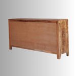 Aristocrat Nougat Acacia Solid Wood Sideboard Cabinet with Drawers & Doors - Image 6