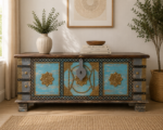 Jodhana Heritage Trunk Coffee Table – Grey Distress