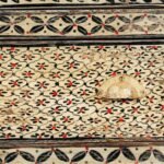 Hand-Painted Reclaimed Wood Showcase (184cm) – Vintage Rustic Display Cabinet - Image 2