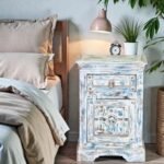 Aqualis Handcrafted Mango Wood Nightstand