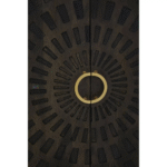 Aurelius Noir Black Solid Wood Storage Cabinet with Iron Base | Luxury Furniture India - Image 7