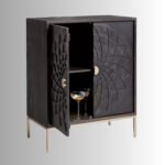 Aarohan GeoCraft Solid Wood Storage Cabinet - Image 2