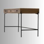 Arjun Prime Solid Wood Modular Desk with Metal Frame | Home Office Desk India - Image 5