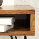 Arjun Sheesham Solid Wood Computer Desk with Iron Legs | Home Office Desk India - Image 6