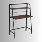 Orion Pro Industrial Ladder Computer Desk with Storage Shelves | Home Office Desk India - Image 2