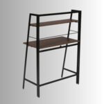 Orion Pro Industrial Ladder Computer Desk with Storage Shelves | Home Office Desk India - Image 5