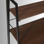 Orion Pro Industrial Ladder Computer Desk with Storage Shelves | Home Office Desk India - Image 7