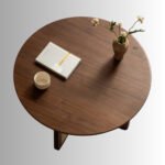 Arden CaneCraft Black Walnut Coffee Table | Solid Wood Designer Table India - Image 6