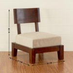 Ishaan Classic Sheesham Wood Tea Chair | Solid Wood Seating Chair India - Image 2