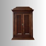 ZarokhaVista Handcrafted Jharokha Window Wall Mirror Frame (76 × 45 cm) - Image 5