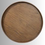 Arlo CaneCraft Round Rattan Coffee Table (Solid Wood) - Image 5