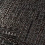 Nocturne Grid Solid Wood Coffee Table (170 cm) - Image 7