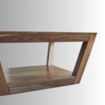 Villa Axis Solid Sheesham Coffee Table (80 cm) - Image 5