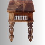 Heritage Carved Solid Wood 6 Seater Dining Table Set - Image 6