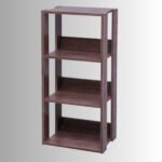 AaravCraft 3-Tier Solid Wood Open Bookshelf | Compact Storage Rack for Home & Office - Image 4
