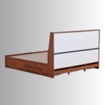 Aarohan Sheesham Wood Hydraulic Storage Bed – King & Queen Size | Solid Wood Bed for Indian Homes - Image 6