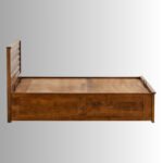Aranya Solid Sheesham Wood Storage Bed | Handcrafted Wooden Bed for Indian Homes - Image 6