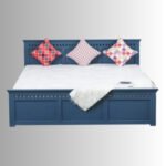 Neelakshi Solid Sheesham Wood Storage Bed | Queen & King Size Wooden Bed India - Image 5