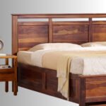 Aarav Luxe Hydraulic Storage Bed – Solid Sheesham Wood - Image 7
