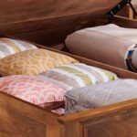 Aranya Luxe Solid Sheesham Wood Hydraulic Storage Bed | Queen & King Size Bed India - Image 3