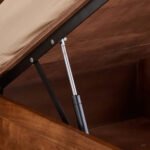 Aranya Luxe Solid Sheesham Wood Hydraulic Storage Bed | Queen & King Size Bed India - Image 6