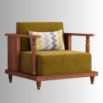 Aarav Heritage Solid Wood 3+1+1 Sofa Set | Premium Wooden Sofa Set India - Image 6