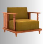 Aarav Heritage Solid Wood 3+1+1 Sofa Set | Premium Wooden Sofa Set India - Image 7