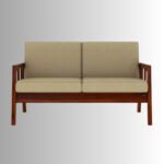 Aarav Heritage Solid Wood 3+1+1 Sofa Set | Natural Wooden Sofa for Living Room - Image 7