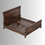 Vanshika Solid Wood King Size Bed | Handcrafted Wooden Bed for Luxury Bedrooms – India - Image 7