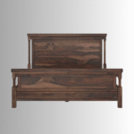 Vanshika Solid Wood King Size Bed | Handcrafted Wooden Bed for Luxury Bedrooms – India - Image 6