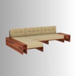 Aarohan Prime L-Shape Solid Wood Sofa Set with Side Storage Drawer - Image 7