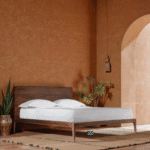 Aarav Solid Sheesham Wood Bed | Queen & King Size Wooden Bed India