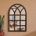 ArcoVista Heritage Arch Wooden Wall Mirror | Designer Wall Mirror India