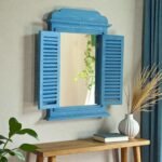 ZarokhaVista Handcrafted Jharokha Window Wall Mirror Frame (76 × 45 cm) - Image 9