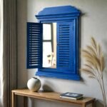 ZarokhaVista Handcrafted Jharokha Window Wall Mirror Frame (76 × 45 cm) - Image 13