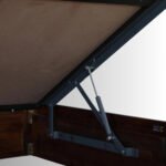 Monarch Crest Sheesham Wood King Size Bed with Hydraulic Storage - Image 6