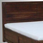 Monarch Crest Sheesham Wood King Size Bed with Hydraulic Storage - Image 4