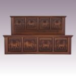 Maharaja Heritage Solid Sheesham Wood Hydraulic Storage Bed - Image 3