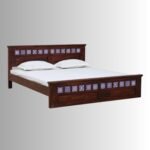 Azure Mosaic Solid Sheesham Wood King Size Bed - Image 3