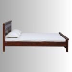 Azure Mosaic Solid Sheesham Wood King Size Bed - Image 5