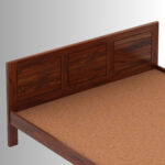 Arden Sheesham Wood Panelled Bed – King & Queen Size - Image 5